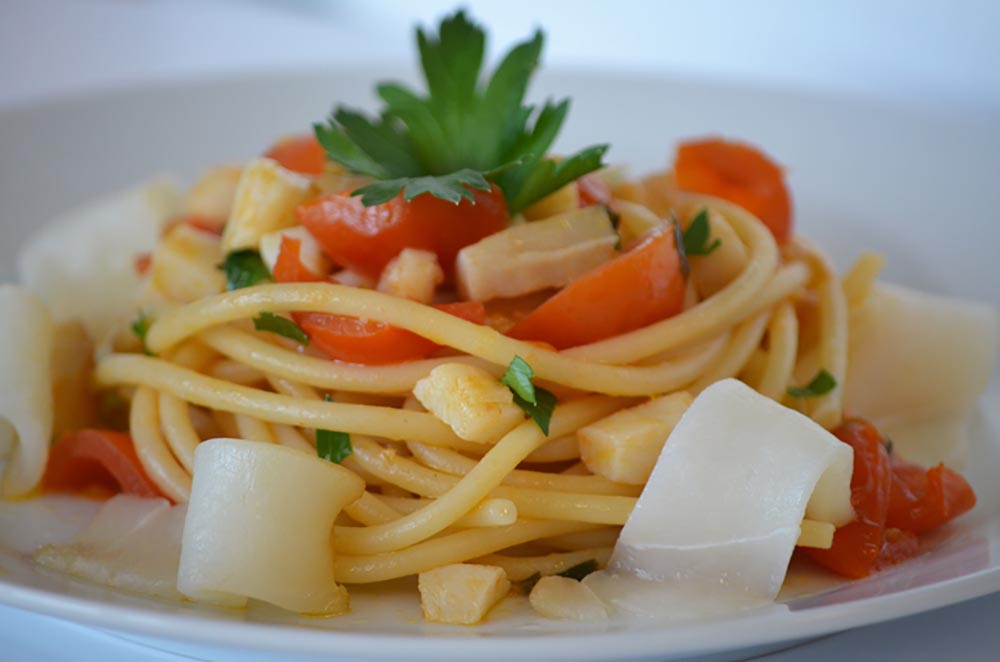 ricetta della amatriciana di mare