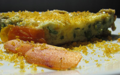 FRITTATA DI ASPARAGI E BOTTARGA DI MUGGINE