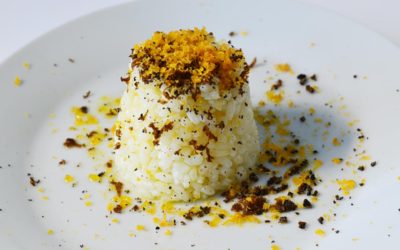 RISO AL TARTUFO DEI MONTI DELLA TOLFA E BOTTARGA