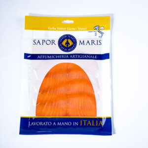 Salmone norvegese affumicato biologico